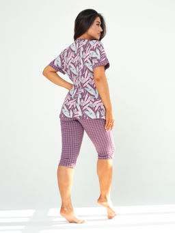 Костюм женский кулирка с бриджами "АЛЬБИНА" СУХАЯ РОЗА