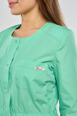 Халат женский 184 TC. Цвет: зеленое яблоко - Стильб фото 7