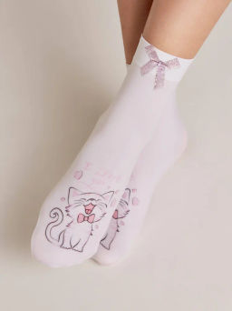 Носки дет. LOVE, 21C-115СП р. 22-24 (45/5) - bianco - Conte elegant фото 2