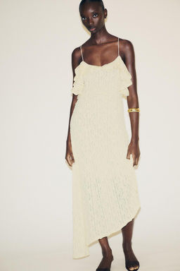 STUDDED LACE DRESS