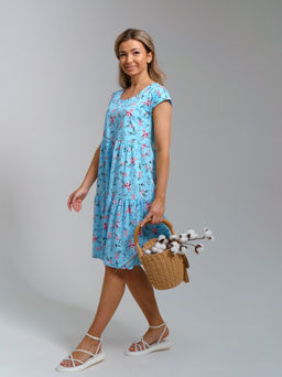 875 Платье "Голубой"