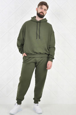 Арт. 6587 Костюм с брюками мужской 46-54 (5 шт) Цвет:темный хаки - Идеал фото 2