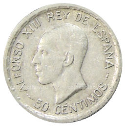 50 сентимо 1926 года Испания