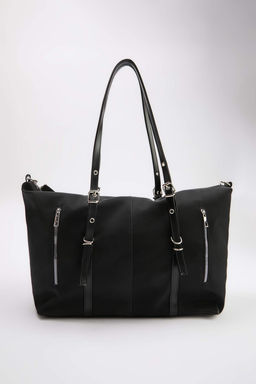 Kahverengi Cift Ask?l? Buyuk Maxi Tote Kad?n Maksi Boy Omuz Cantas? TAKAW26OC00073 - Trendyolmilla фото 14