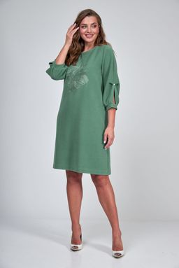 Платье ТАиЕР 1119 малахит  фото 3