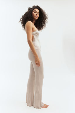 Pantalon en punto de canale - H&m фото 2