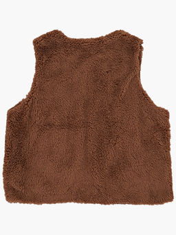 Жилетка для малышей UD 1027 кофе