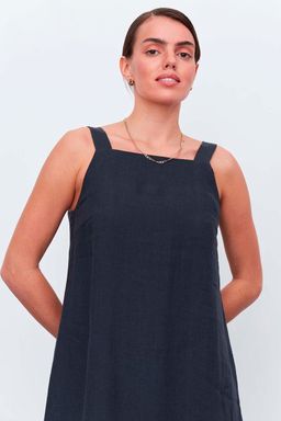 Сарафан длинный D010 1_DGR/Темно-серый - M&G all natural фото 5