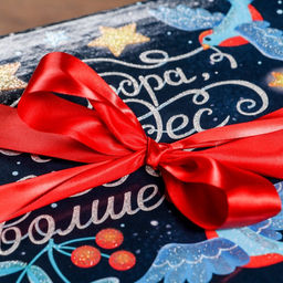 Подарочная коробка Праздник в городе , Коробка крышка-дно , 17,5 х 17,5 х 17 см - Simaland фото 6