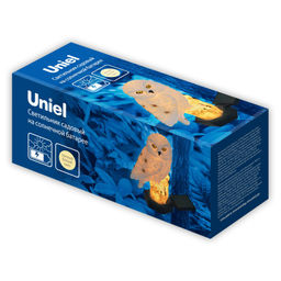 USL-S-823/PM290 POLAR OWL Садовый светильник на солнечной батарее Полярная сова. 1 светодиод. Теплый белый свет. 1*АA Ni-Mh аккумулятор в/к. IP44. TM Uniel - Volpe фото 11