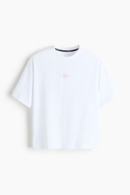 Camiseta de deporte boxy con DryMove - H&m фото 2