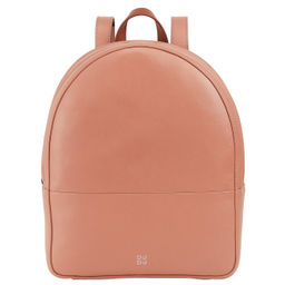 Итальянский женский кожаный рюкзак DuDu Bags серии Favignana | розовый фламинго - Dudubags фото 2