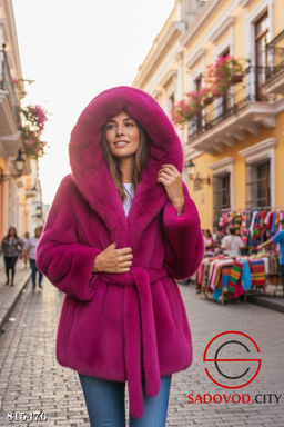 Эко шуба из искусственного меха