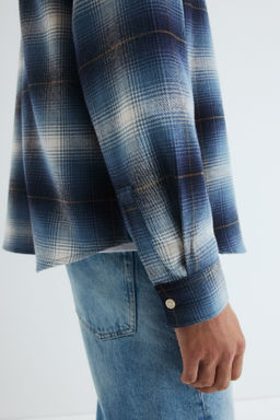 Camisa de franela Loose Fit - H&m фото 6