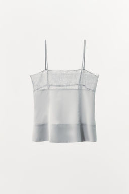 GEORGETTE LACE TOP - Zara фото 5