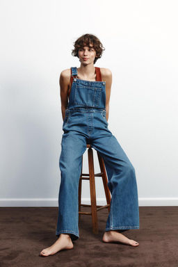 DENIM TRF JUMPSUIT