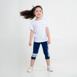 CRB wear/CWKG 70140-41 Бриджи для девочки, темно-синий/Ex.Cherubino  фото 3