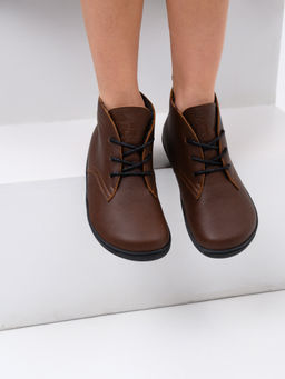 Ботинки женские демисезонные 208.NATAbl.Светло-коричневая оттима/Байка