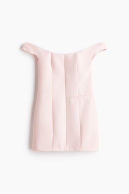 Vestido off-the-shoulder - H&m фото 2