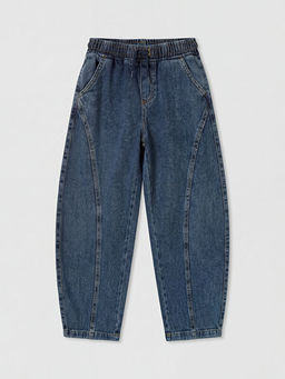 Baggy Fit Erkek ?ocuk Jean Pantolon