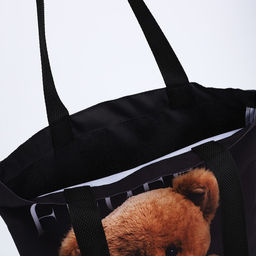 Сумка-шопер без застёжки, цвет чёрный - Nazamok фото 8