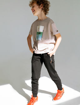 VILATTE / Брюки из премиального футера для мальчика