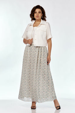 Костюм Liona Style 908 молочный лазурь
