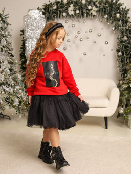 Свитшот MIRACLE красный, ПИТОН - Inzibe фото 2