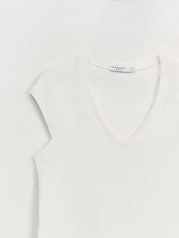 Футболка из хлопка с рукавом реглан / Zarina  фото 9