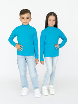 Джемпер-водолазка бирюза 645 (140, 72)