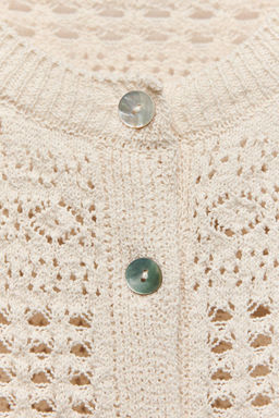 MATCHING POINTELLE KNIT CARDIGAN - Zara фото 7