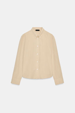 WASHED POPLIN SHIRT - Zara фото 6