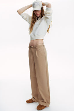 Pantal?n sastre con cintur?n - H&m фото 6