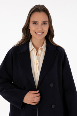 Kad_n Lacivert Ka_e Kaban - U.s. polo assn фото 2