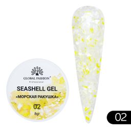 Гель для ногтей SEASHELL GEL морская ракушка 5 гр, 02 - Global fashion фото 2