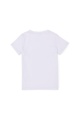 Футболка U.S. Polo Assn базовая белая из хлопка  фото 13