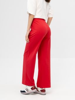 Брюки футер 2-х нитка пенье.арт.1076-3,красные - Binita фото 11