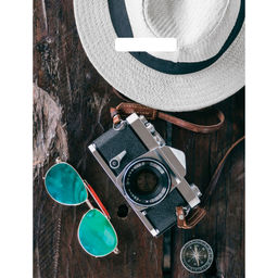 Пакет с вырубной ручкой 31х40см (60) (Путешественник) Глянцевый Артпласт ВУР58073 упак/50шт.