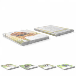 Цена за 10 шт. Тетрадь школьная ученическая ErichKrause Щенки, 12 листов, линейка (в плёнке по 10 шт.)_MIX-PACK  фото 9