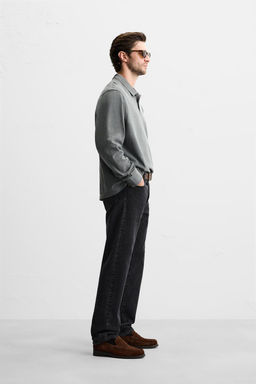 TEXTURED PIQUE POLO SHIRT - Zara фото 20
