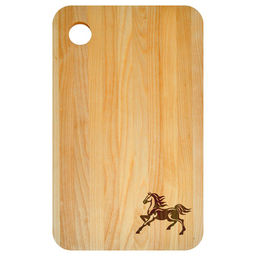 Доска разделочная Мустанг. Размер 22х35х0,8 см МТ18-234 /МУЛЬТИДОМ/