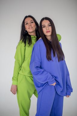 футер 3х нитка КАЧЕСТВА ПЕНЬЕ костюм женский - Knitka wear фото 5