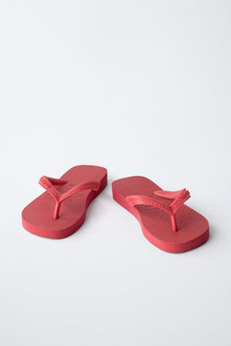 SANDALIAS HAVAIANAS ® x ZARA / Rojo  фото 4