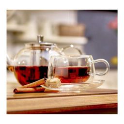 Чайная пара Walmer Viscount с двойными стенками, 0.23 л, цвет прозрачный  фото 6