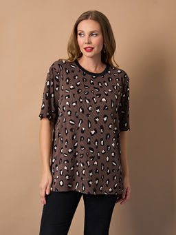 Футболка 0087-18а роскошное какао - Aquarell фото 4