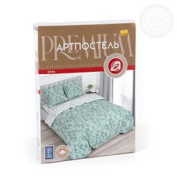 Постельное бельё Сара (бязь премиум) Евро/Пододеяльник: 1 шт. - 215*200; Простыня: 1 шт. - 220*240; Наволочка: 2 шт. - 70*70; Премиум - Артпостель фото 5