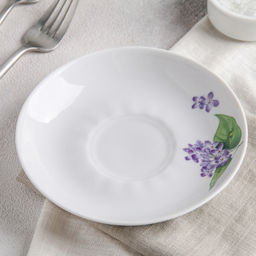 Ф_Блюдце чайное 150 мм Сирень арт. ДБ_3С0714 ДОБРУШСКИЙ