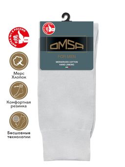 OMSA CLASSIC 206 носки муж.* - beige  фото 9