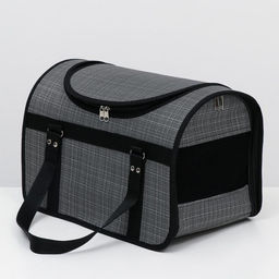 Сумка - переноска для животных, с люком, 40 х 25 х 27 см, микс цветов - Пижон фото 9