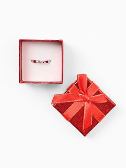 Набор коробочек подарочных 6 шт. под кольцо «Звёзды», 5×5 см, (полезная часть 4.5×4.5 см), цвет МИКС